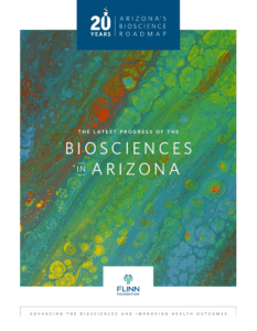 Image of the cover for Arizona's Bioscience Roadmap Progress Report for 2021
